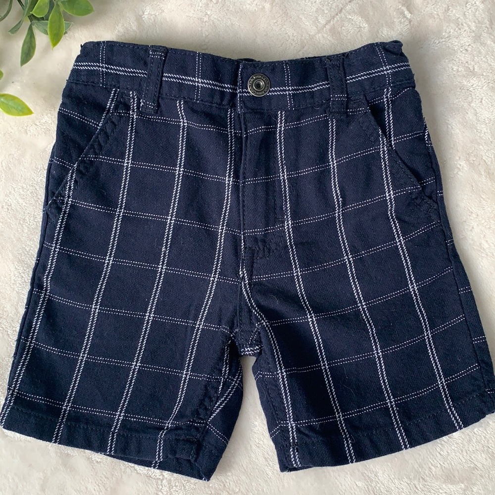 Calvin Klein Jeans Navy Boys Shorts 18M Snap/button EUC
